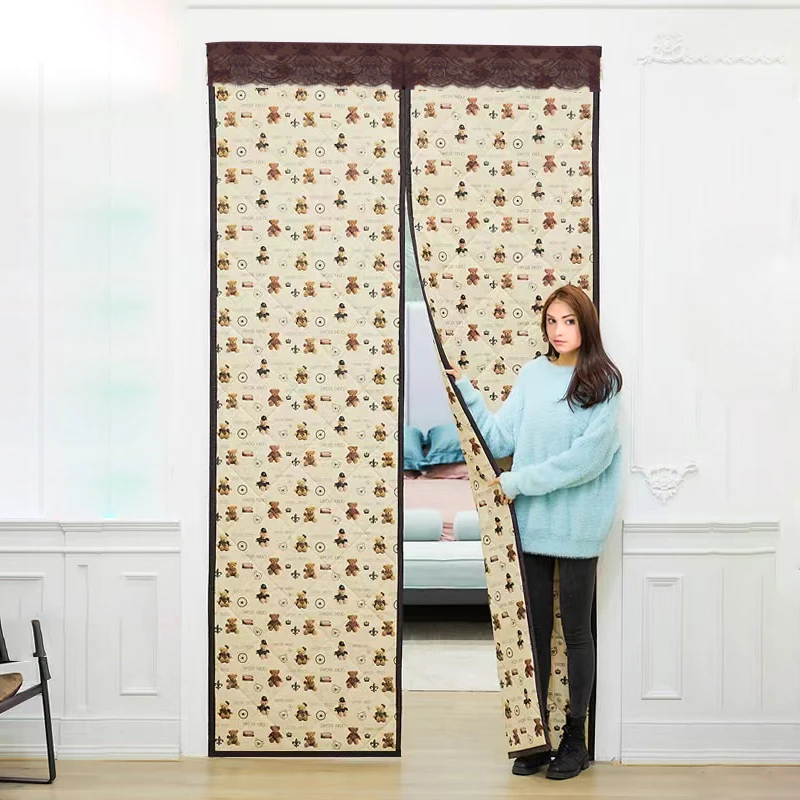 Thermal Insulated Door Curtain Thermal Solid Window Curtain