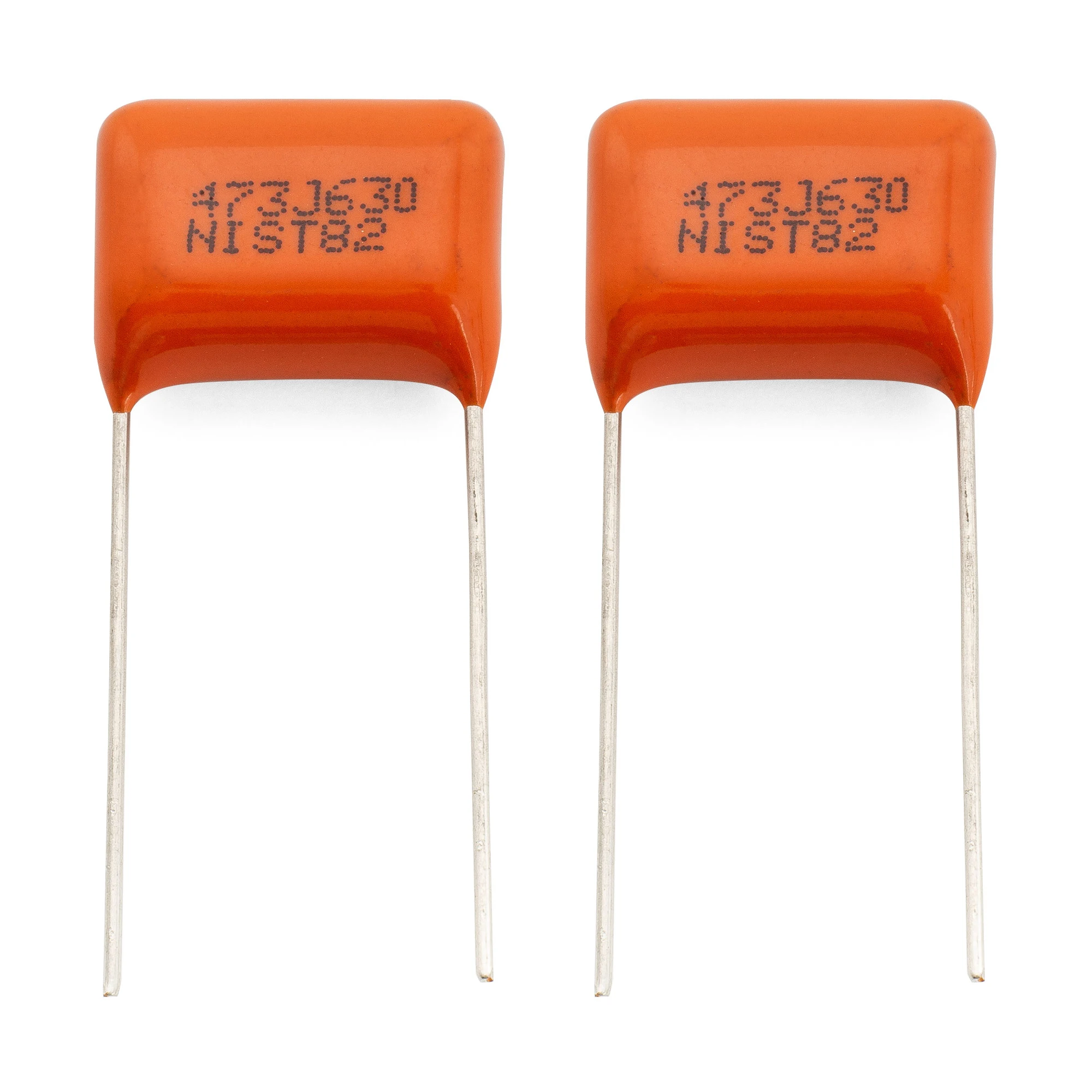Musiclily Pro NISSEI Japan Orange MPE CBB Metallisierte Polypropylen-Folienkondensatoren.022uF/.033uF/.047uF/.068uF 5% Toleranz – Detail 12