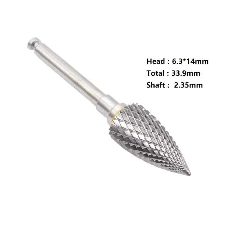Premium Tungsten Carbide Dental Bur Set for Professional Tooth Preparation