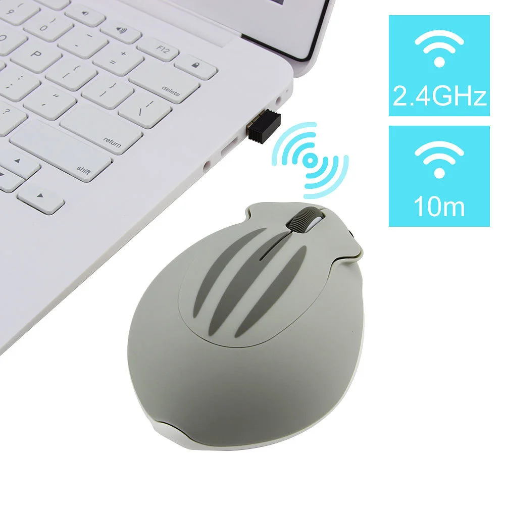 Ergonômico, USB Optical, 1200 DPI, Mini Ratos,