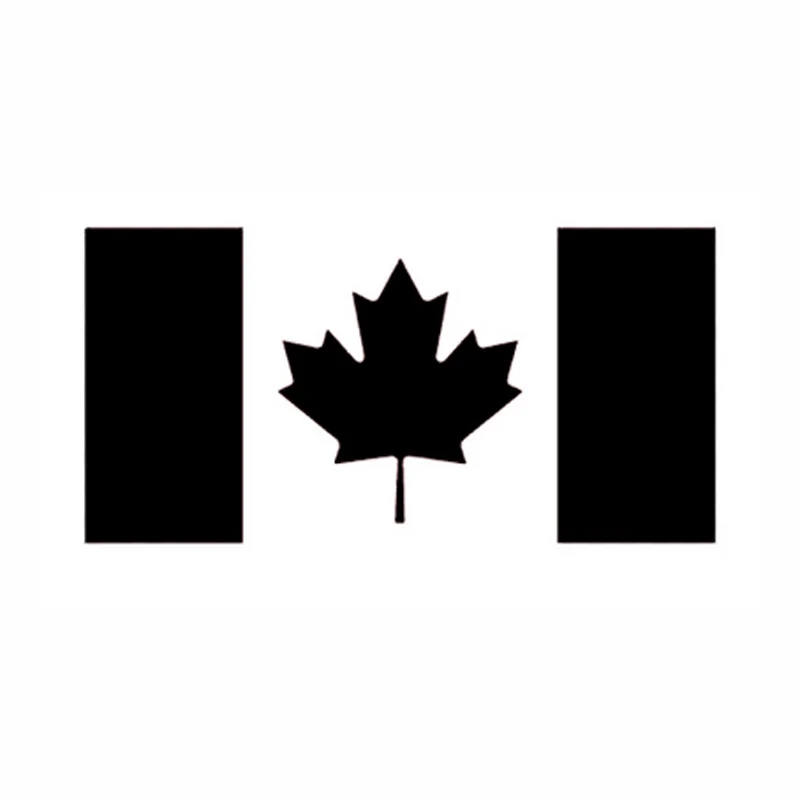 Канадский флаг узор модная Автомобильная наклейка Аксессуары для автомобилей и