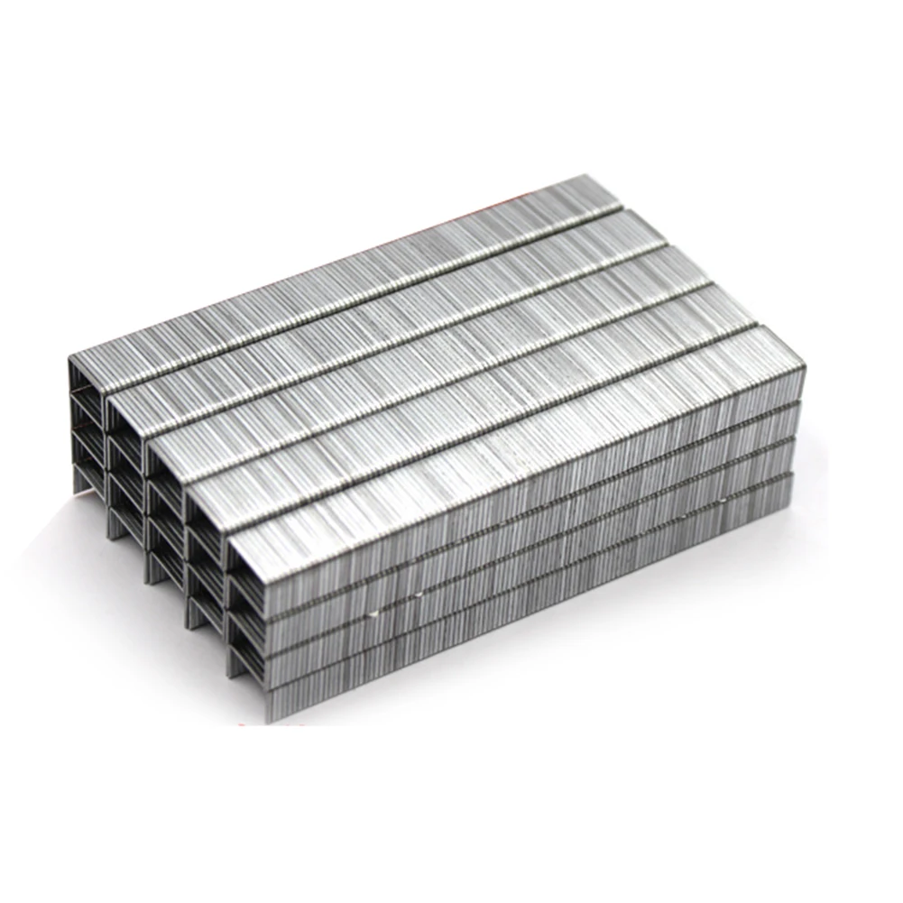 실내 장식 스테이플러 수동 못 박는 기계, 가구 바인딩용 목공용 스테인리스 스틸 못, 4mm, 6mm, 8mm, 2400 개