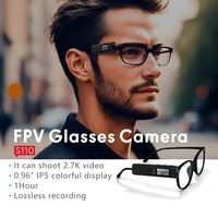 2.7K HD FPV Glasses Camera Wearable WiFi Video Camcorder 110°Wide Angle Lens Anti-shake Built-in Battery APP Control FPV Camera 1