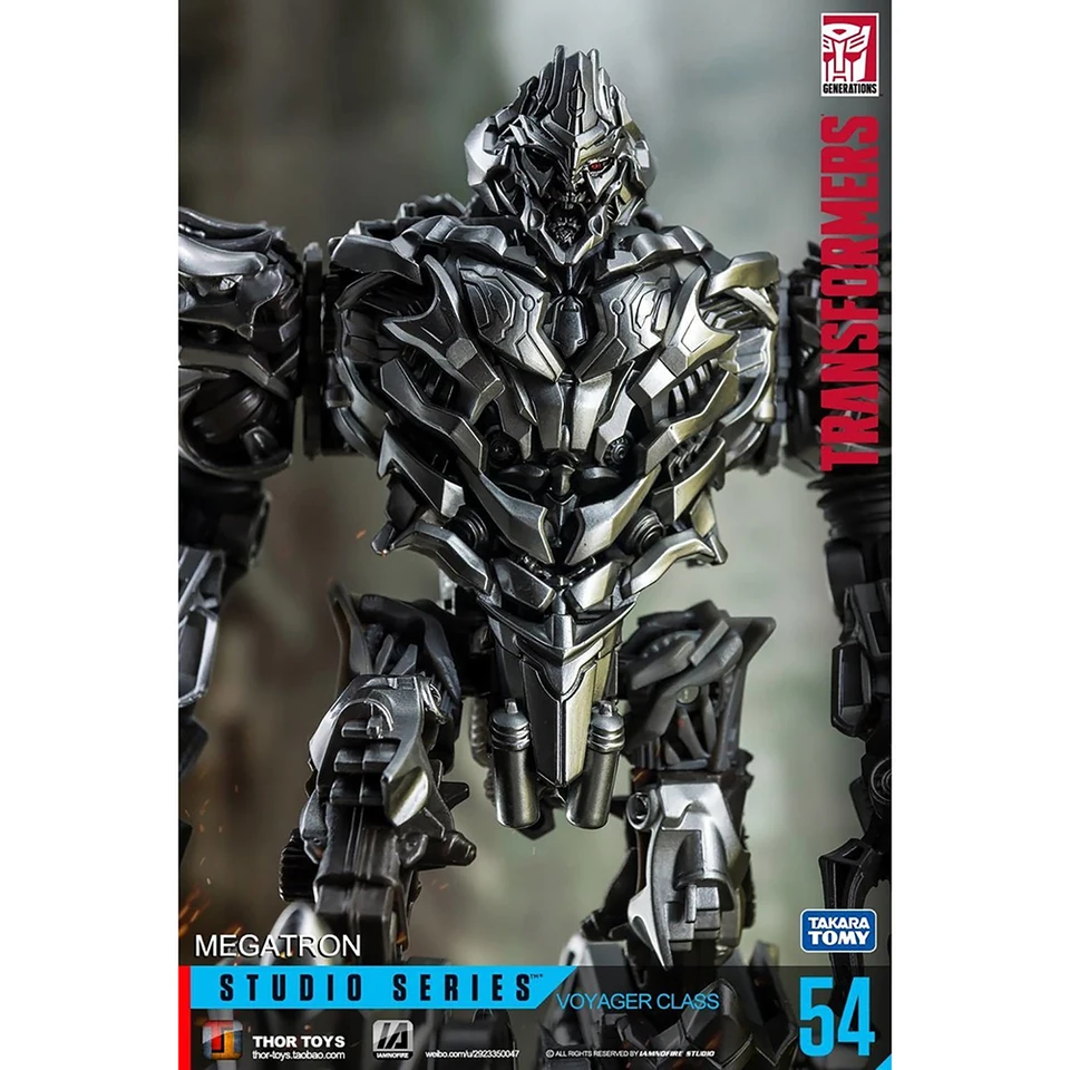 재고 오리지널 하스브로 트랜스포머 스튜디오 시리즈 54 보이저 클래스 메가트론 컬렉션 모델, 액션 피규어 장난감  선물-Freehip.co.kr