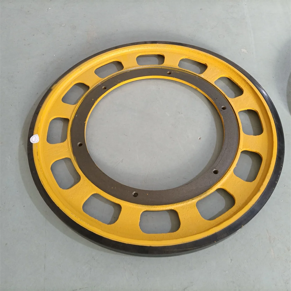 SCH388782 Escalator Handrail Drive Sheave Roller Friction Wheel 588*330*30 mm OD 588mm ID 330mm W 30mm M10