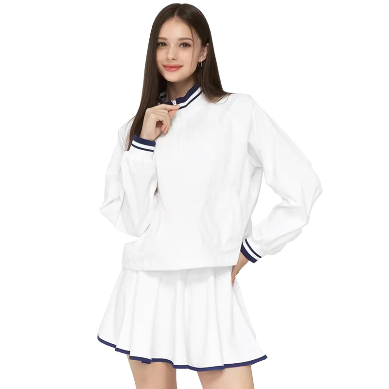 Golf Women's Clothing Spring/Summer Outdoor Quick drying Sports Jacket Half Zipper Pullover Top