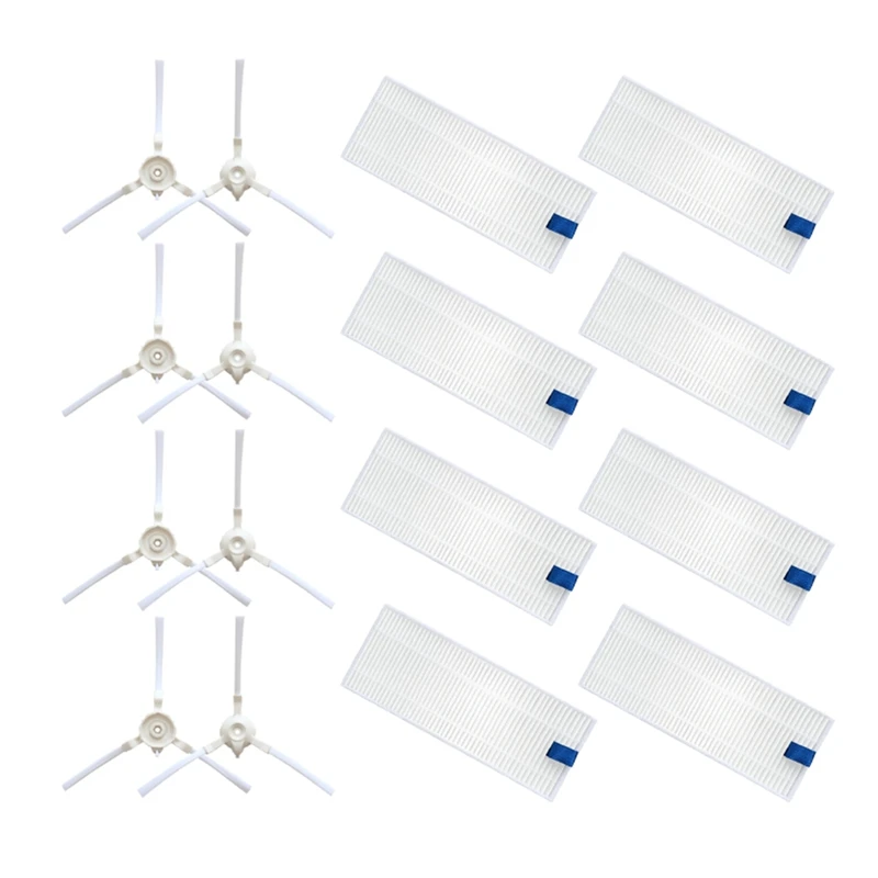 Replace Side Brush Filters For Tefal Rowenta Explorer 20 40 50 75 RG7687/RR7687WH Serie Force  X3 Robotic Vacuum