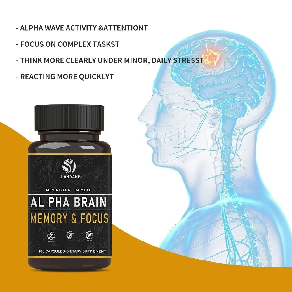 

1 bottle of Alpha Brain Capsules to help remember Alpha healthy foods