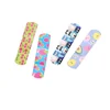 50pcs/set Cartoon Kawaii Band Aid First Aid Strips Wound Dreesing Plaster Woundplast for Children Kids Patch Adhesive Bandages 2