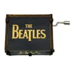 Creative Wooden Hand cranked Music Box Black Series Music Octave Box Movement Wooden Octave Box Music Box 3
