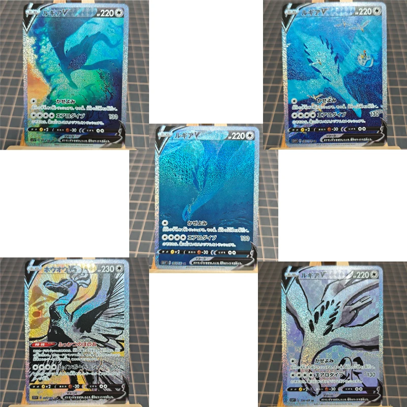 Pokemon Diy Eeveelution Gengar Vmax Charizard Self Control Collect Signature Trading Flash Card Anime Cartoon Original Gift
