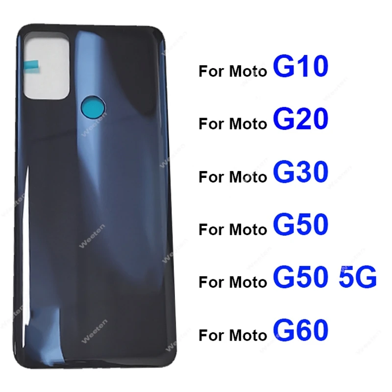 Motorola Moto G10 G20 G30 G50 G60 G50 5G 배터리 후면 케이스..