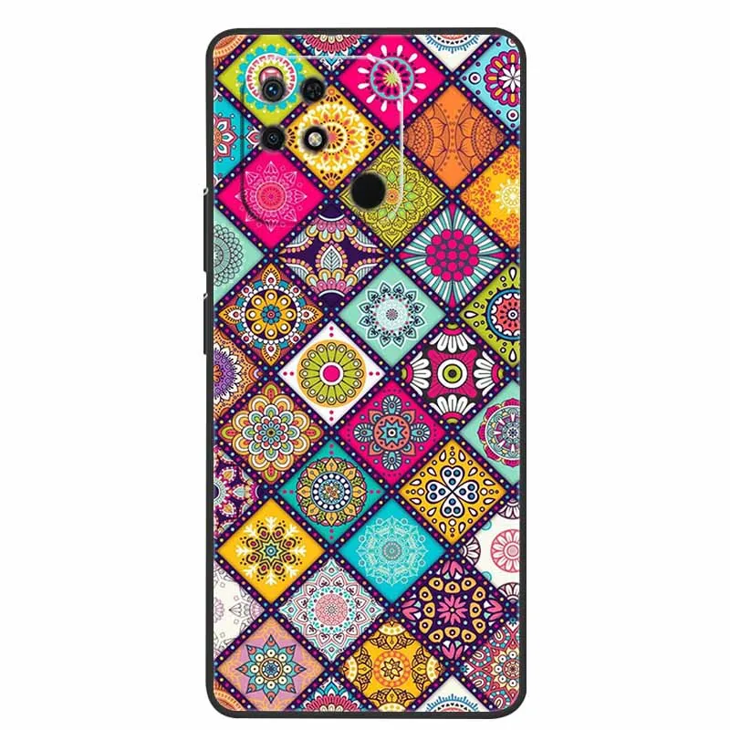 Wolf and Lion Design Soft Silicon Phone Case - Cute Cartoon Back Cover