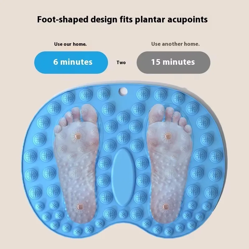 Description Picture 4 of itemNew Foot Massage Acupressure Mat Home Fitness Equipment Pilates Yoga Accessories Foot Training Muscle Relaxation Acupuncture Mat