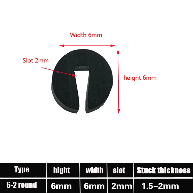 Tira De Sello De Goma De 3.3 Ft Para Borde De Puerta