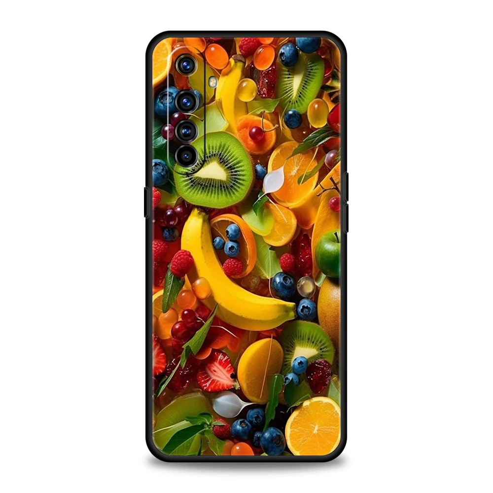 Cartoon Fruit Shockproof Silicone Phone Case