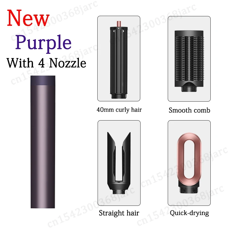 Suszarka do włosów SenCiciMen Iron Hot Air Brush Curling Barrel Salon Professional Curly Straight Hair Styler_voghion.com