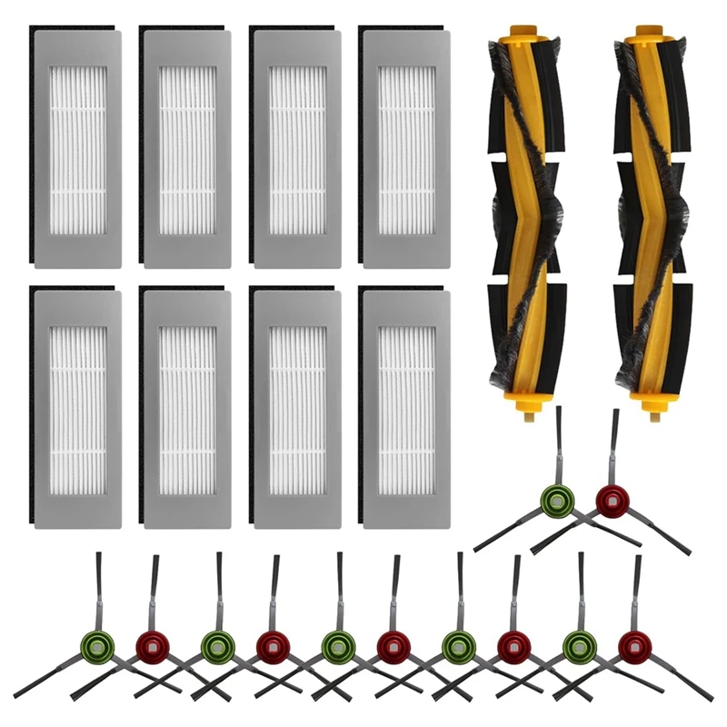 

Набор запасных частей для фильтра щетки, основные Щетки Для ECOVACS DEEBOT T8 N8 Ozmo 950 920, запасные части