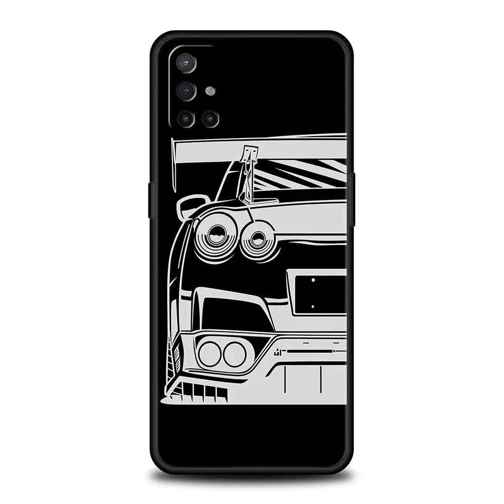 JDM Sports Car Silicone Phone Case – Sleek Japanese Design