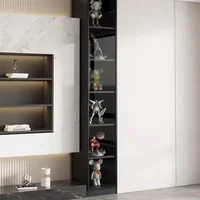 Glass Cellar Wine Cabinets Rack Showcase Storage Wall Wine Cabinet Living Room Fridge Vitrinas De Vidrio Indoor Bar Furniture 3