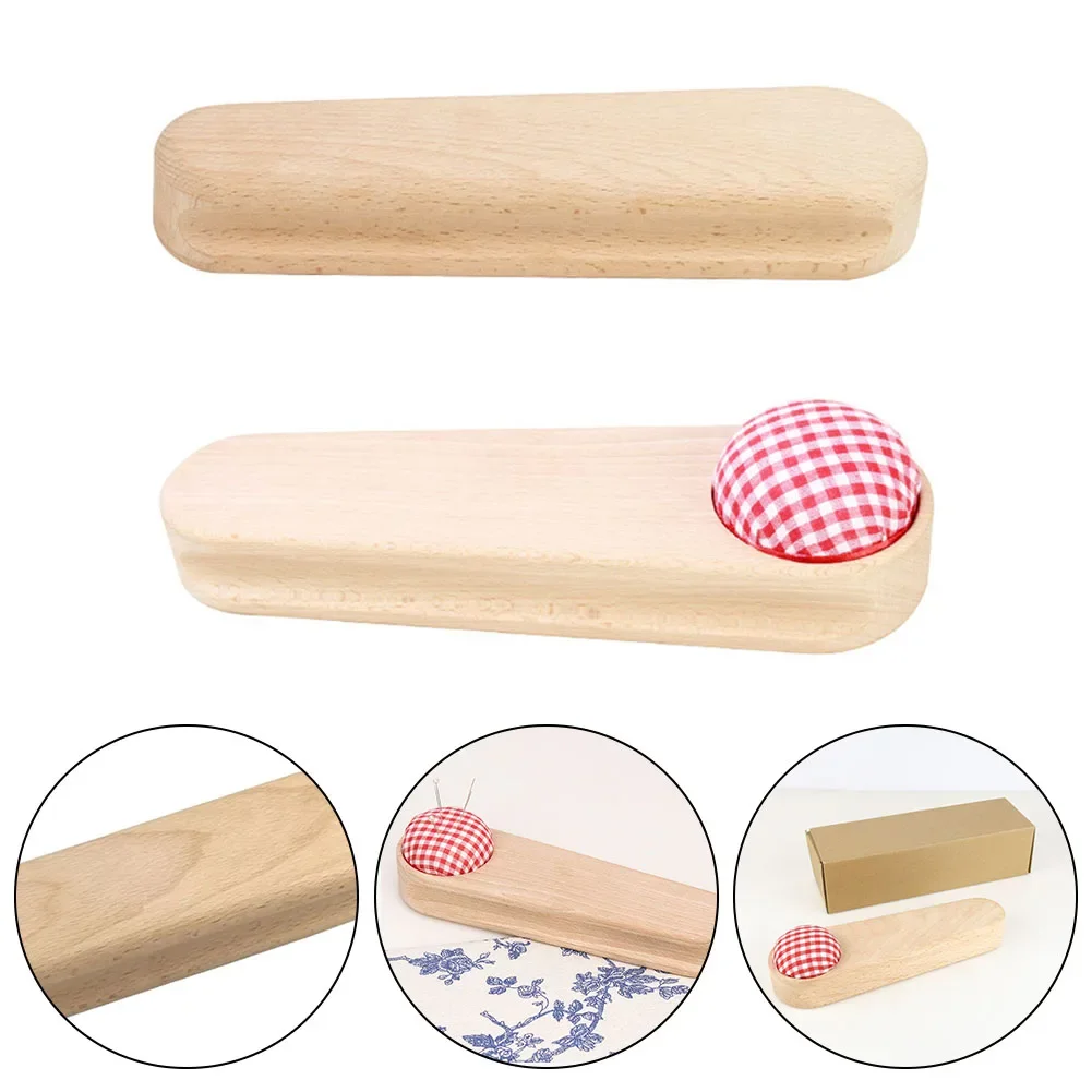 2 Pcs Beech Wood Tailors Clapper Wooden Clapper Sewing Tool Steam Iron  Tailor Wooden Clapper for Sewing Quilting Ironing (7 Inch and 12 Inch)