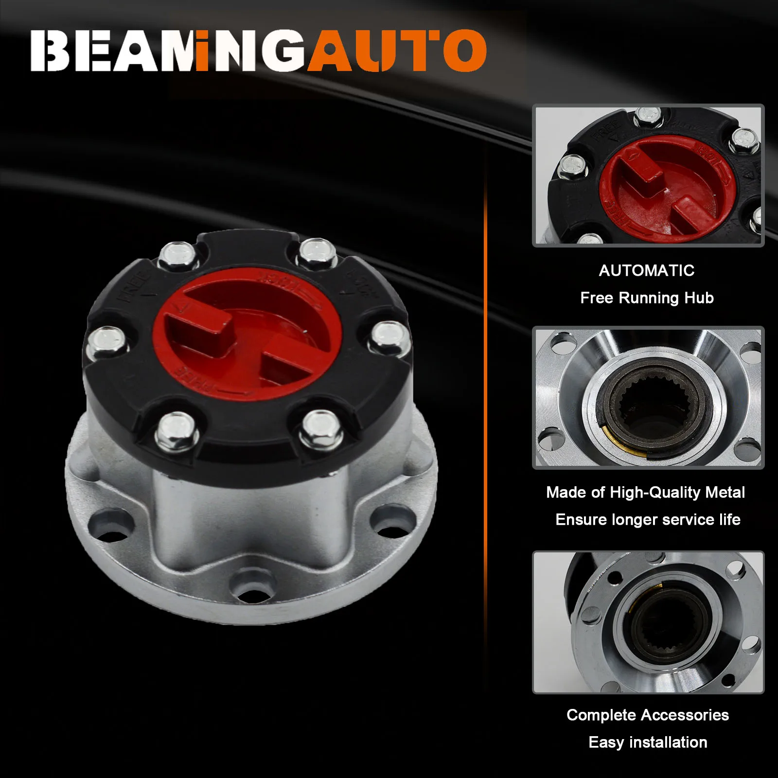 1Piece x For TOYOTA HiLux LN 167 RZN 169 08/97 Locking Hubs B007 43508-35010 43508-35050 43508-39016 43509-35030