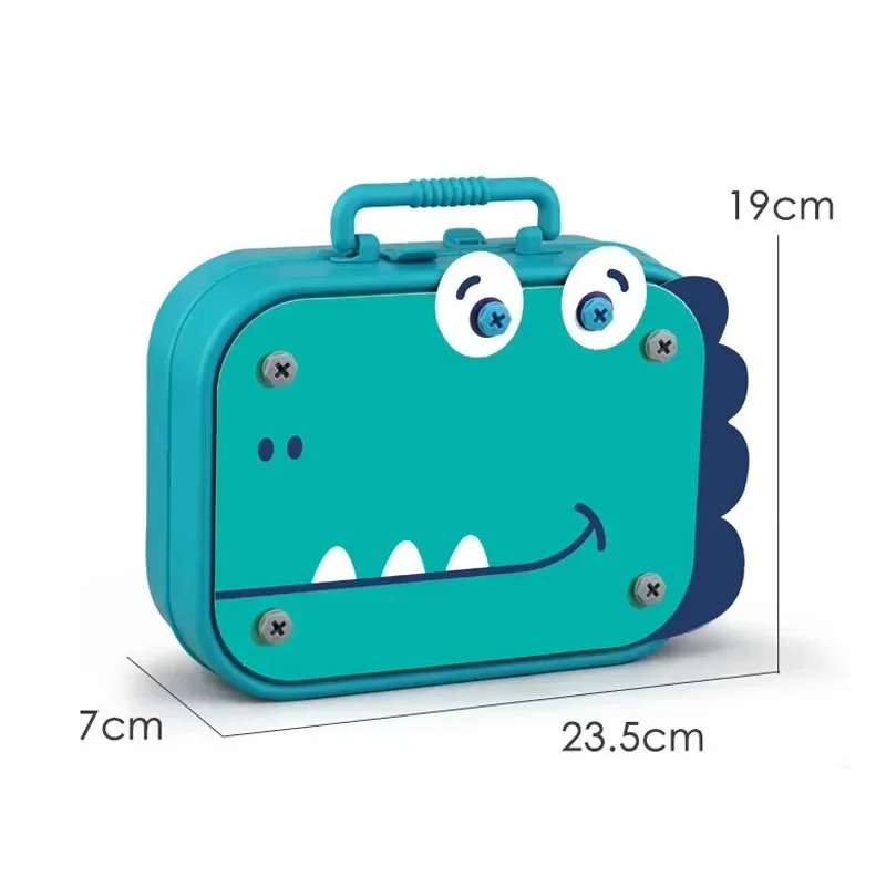 DIY Nut Hand Disassembly Assembly Puzzle Simulated Screwing Toolbox Early Educational Kids Toy Shape Insert Blocks Toys For Boys