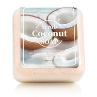 Gommage au glutathion et au noix de coco, savon fait à la main, nettoyage en profondeur et hydratant, huile essentielle végétale de bain, savon Portable 6