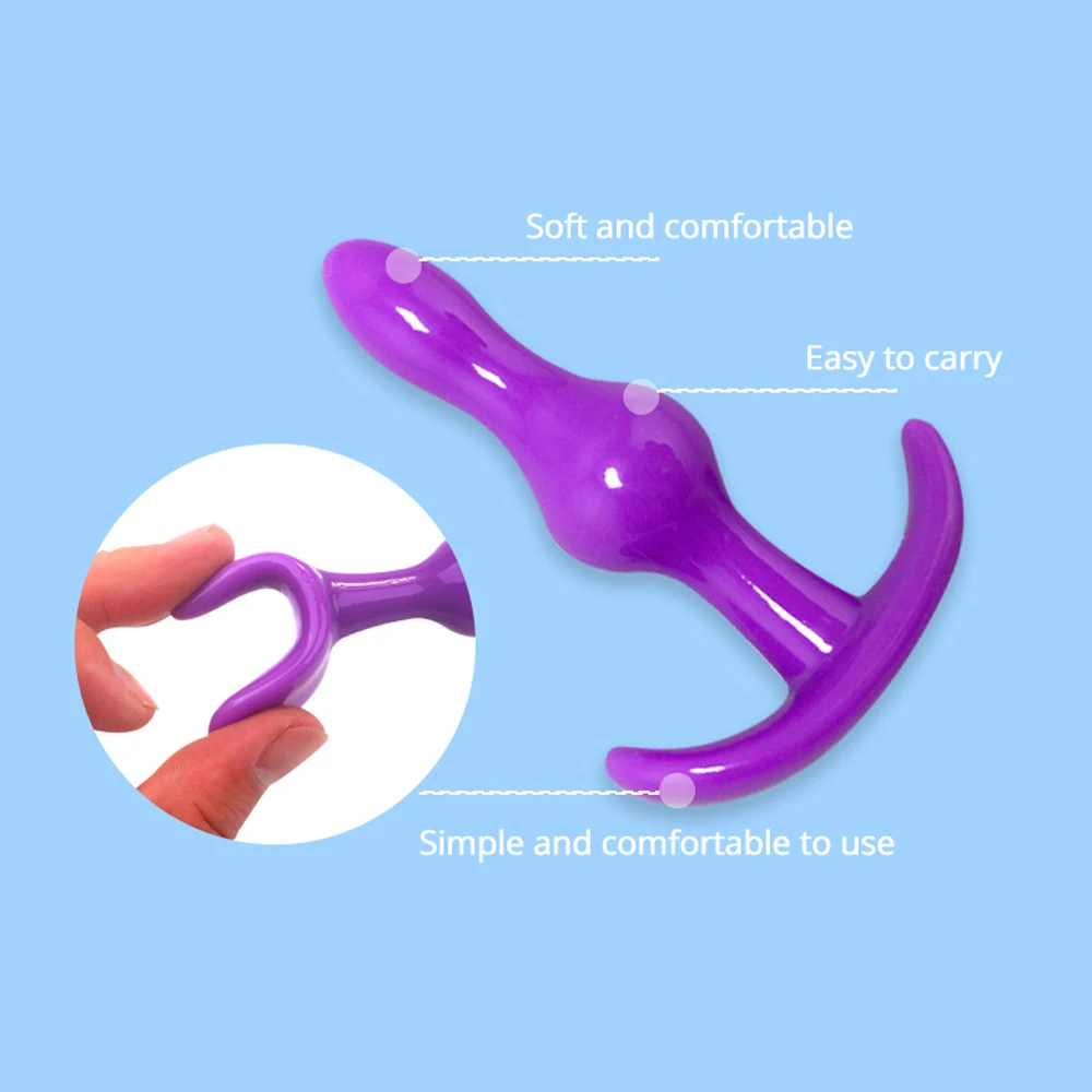Butt Plug Dildo Anal Dilator for Men Women Adult Sex Toys
