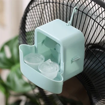 Ventilatore Portatile con Contenitore per Ghiaccio, Accessorio Rinfrescante Estivo, Piccolo Umidificatore, Ventilatore Elettrico a Raffreddamento Rapido, Ventilatore da Pavimento con Funzione Ghiaccio