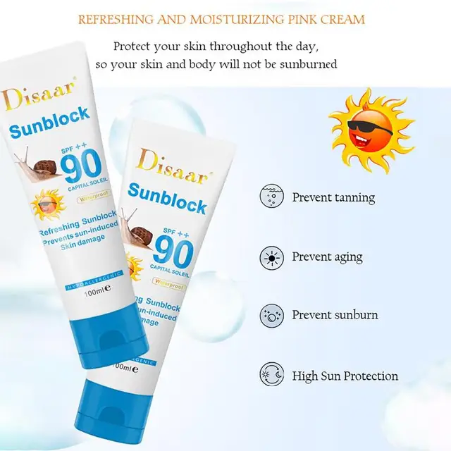 Protect your skin from the sun with Face Sun Cream