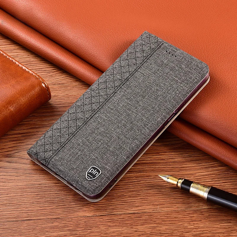 Business Cloth Leather Case for Google Pixel 2 3 4 5 6 7 Pro 3A 4A 5A 6A XL Magnetic Flip Phone Cover