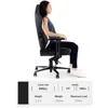 Gaming Chair - Reclining, Ergonomic, Computer Chair with 4D Armrests, Magnetic Head Pillow & Lumbar Support, Computer Chair 4