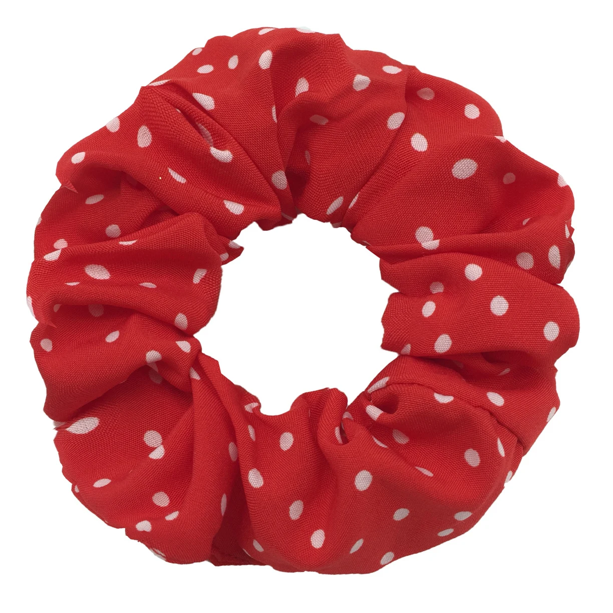 6 teile/los Haarband Einfache Täglichen Scrunchy Elastische Band Frauen Halter Zubehör Chiffon Headwead Dot Für Pferdeschwanz Casual – Detail 3