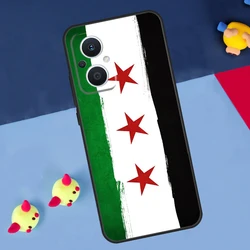 Syria Flag Design Phone Case Cover for OPPO Reno3 4G (15258)