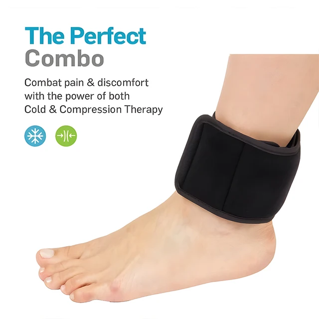 Small Reusable Gel Ice Pack Support Compress for Injuries and Pain Relief Cold Therapy Wrap for Hand, Arch of Foot, Wrist, Elbow 5