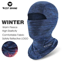 WEST BIKING Winter Windproof Men's Cap Cycling Skiing Balaclava Mask Outdoor Sports Motorcycle Helmets Hat Fleece Bicycle Caps 1