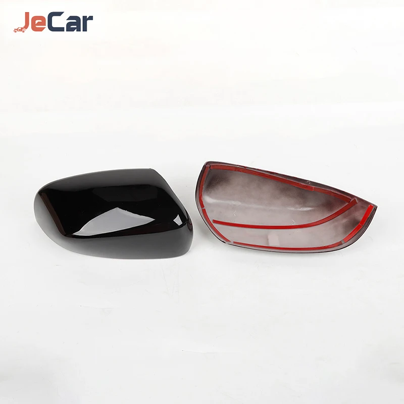 Rearview Mirror Protector Auto Mirror Accessories Carbon Fiber Mirror Cap Car Rearview Mirror Shell Cover For Jeep Compass 2017 Up For Jeep Cherokee 2014 Up Rear View Mirror Decoration Car Accessories