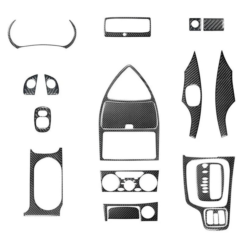 

For Toyota Celica 2000-2005 Carbon Fiber Full Interior Set Trim Cover Decoration Sticker Accessories -