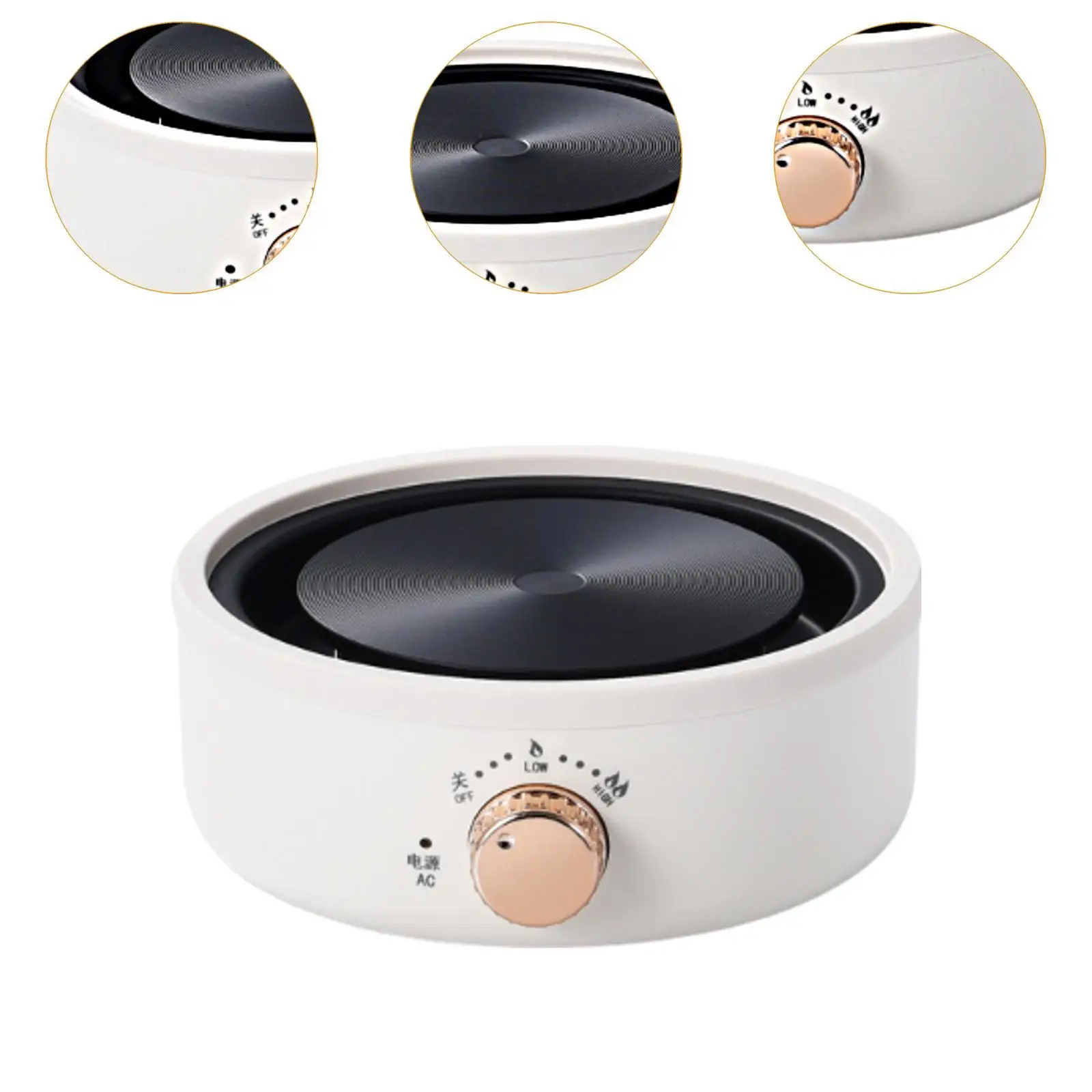 Countertop Electric Stove UK Plug Temperature Control Versatile Ceramic Coffee Heater for Tea Rooms Camping Indoor Tea Room Car