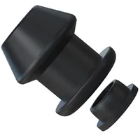 1PC Silicone Bidet Black Anus Expander Buttplug Clean Enema Anal Washing Seal Anal Dilator Cleaning Portable Travel 1