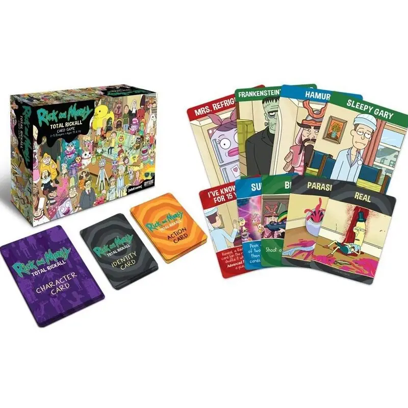 Giochi da Tavolo Anime RICK and MORTY, Giochi Casual per Raduni, Collaborazioni, Piccoli Giochi, Regali - immagine 5