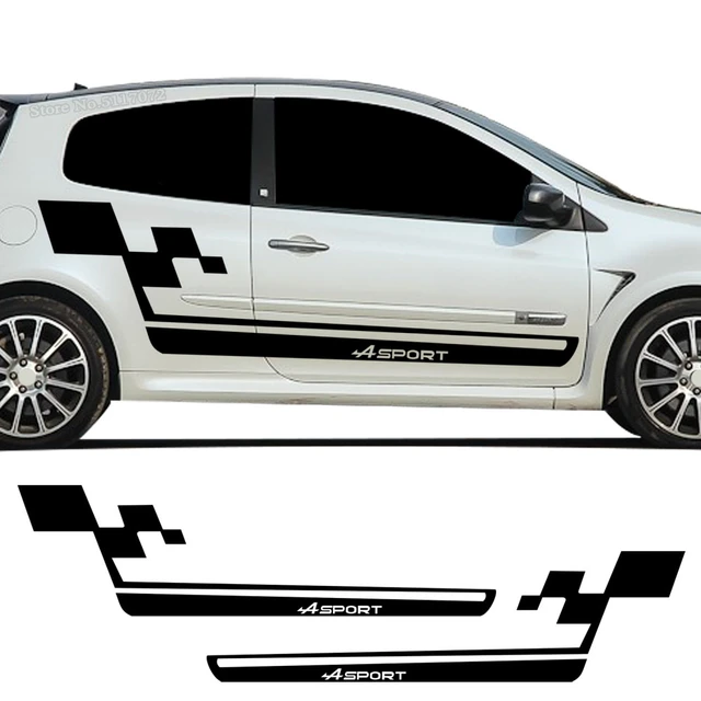 For Renault Espace 3 4 5 Car Door Side Stickers Tuning Accessories Van Side  Stripes Cover Auto Graphics Vinyl Film Decor Decals - AliExpress