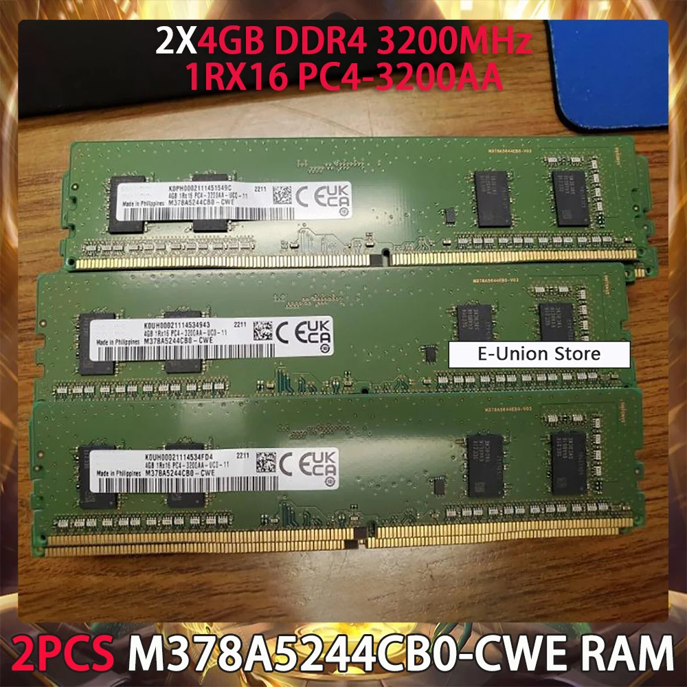 2PCS M378A5244CB0-CWE RAM 삼성 4GB DDR4 3200MHz 1RX16 - 티몬