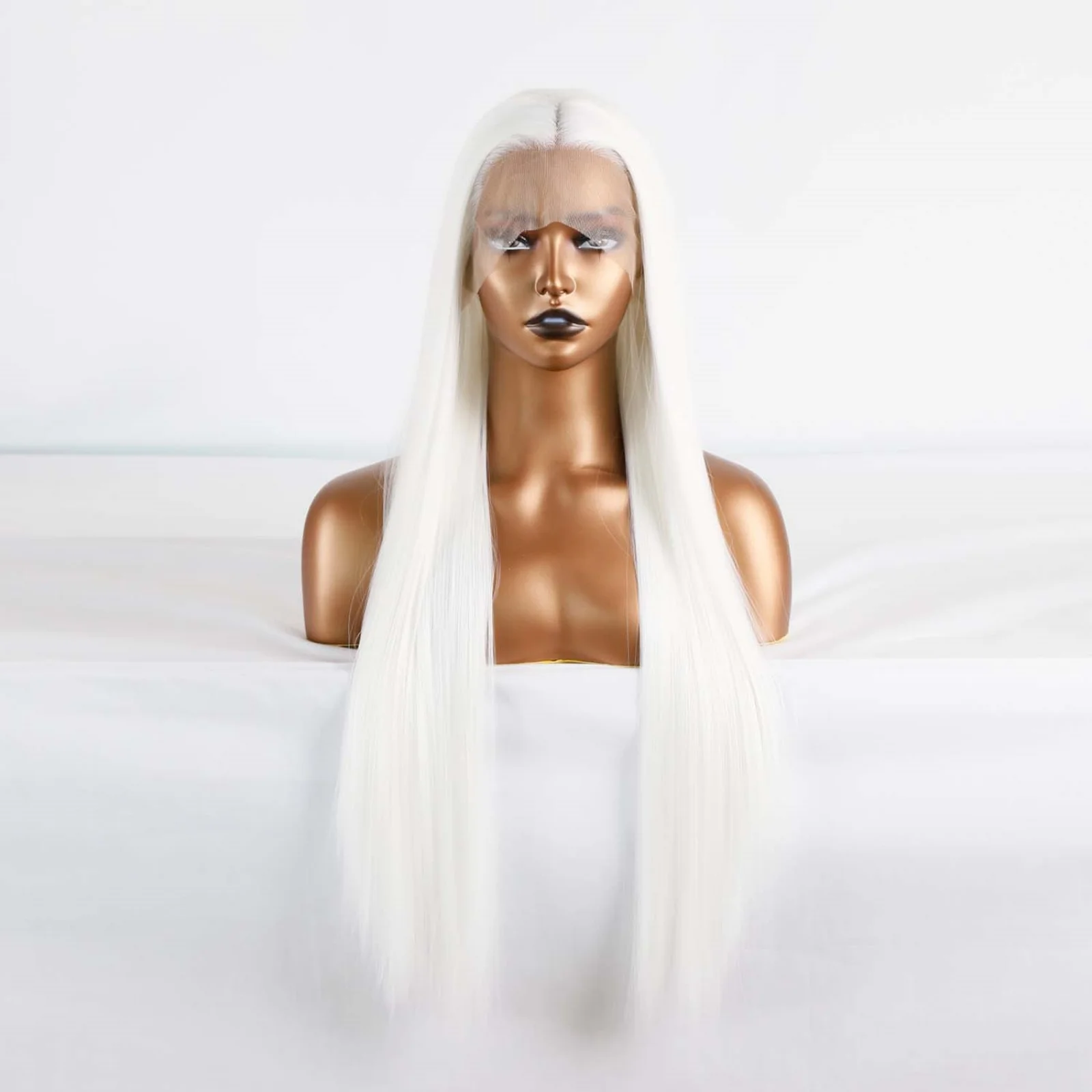 Lace Front Wig Synthetic Lace Front Wig Glueless Wigs Ready to Wear Long Cosplay Wigs for Women