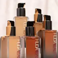 Fauxfilter Fond de Teint Mat Lumineux Longue Tenue Couvrance Totale Correcteur Efficace Maquillage Professionnel Imperméable 2