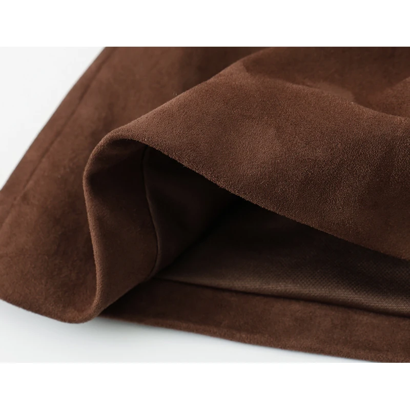 Women Top 2025 New Fashion Suede Short Tops For Women Office Commute Elegant Chic Vest Personality Casual Slim Waistcoat Top