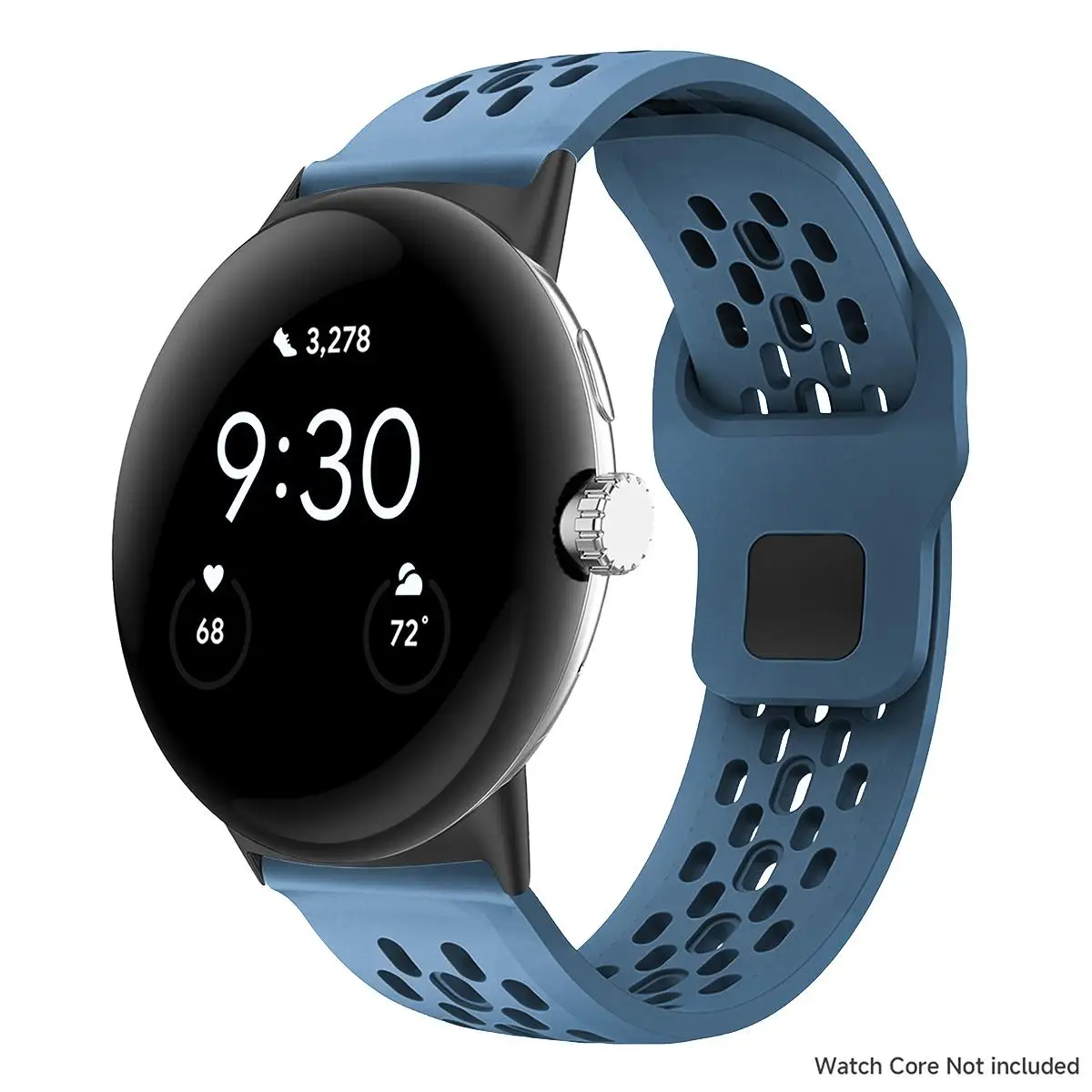 Breathable Sports Silicone Band Strap for Smartwatch Replacement