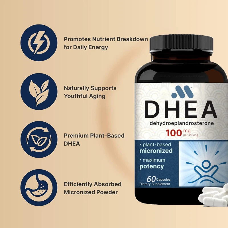 DHEA60pillsExtrastrengthmicronizedgradebetterabsorption