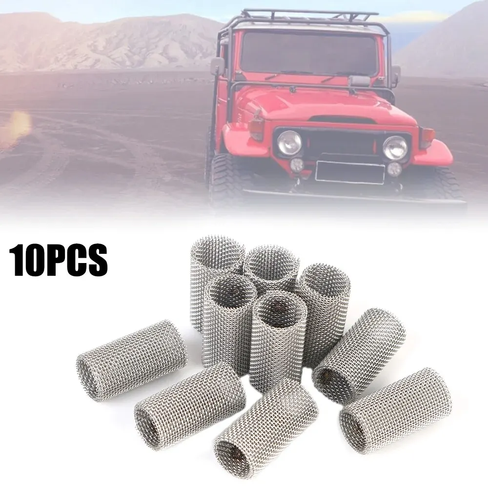 glow plug 10 pieces 310s stainless steel car glow plug burner strainer screen filter mesh for diesel air parking heater